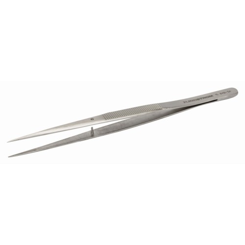 Pinzas de acero inoxidable de uso general estilo 648 con mangos dentados y puntas biseladas, gruesas, fuertes y afiladas | TL 648-SA